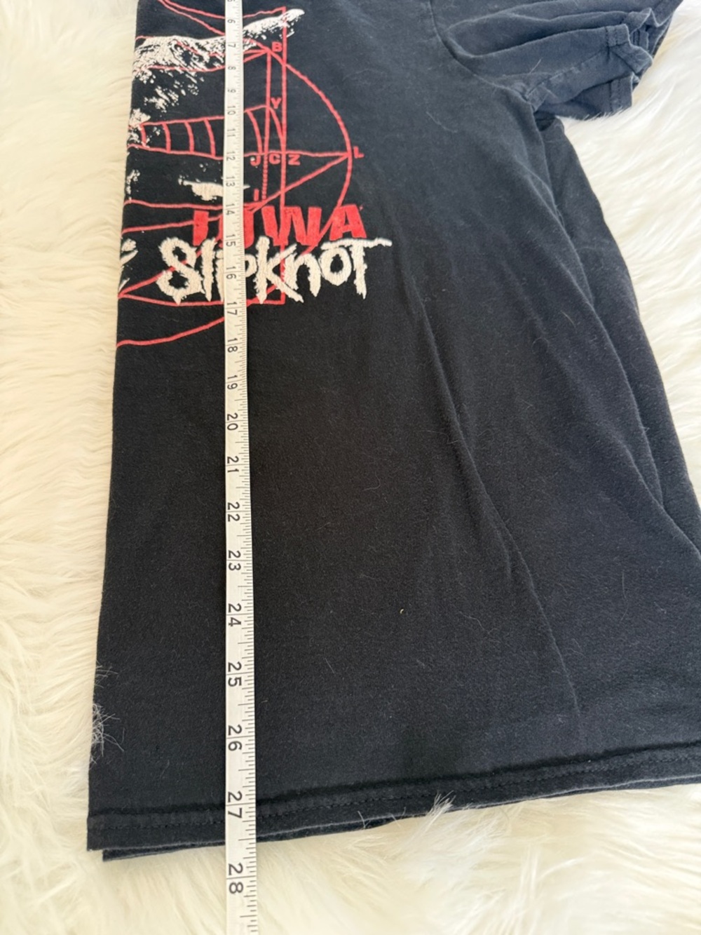 Slipknot Iowa Graphic Band T-Shirt Size XL Black Double-Sided Metal Tee - Picture 6 of 6